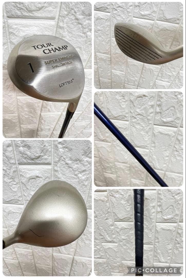 初心者おすすめ メンズ ゴルフクラブセット TOUR CHAMP 14本