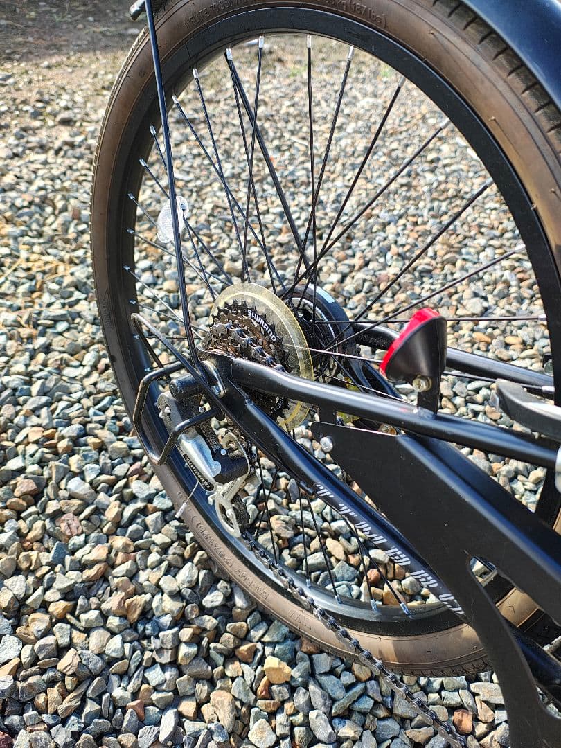 24インチ 6段変速 オートライトジュニア 自転車 TiMBRO
