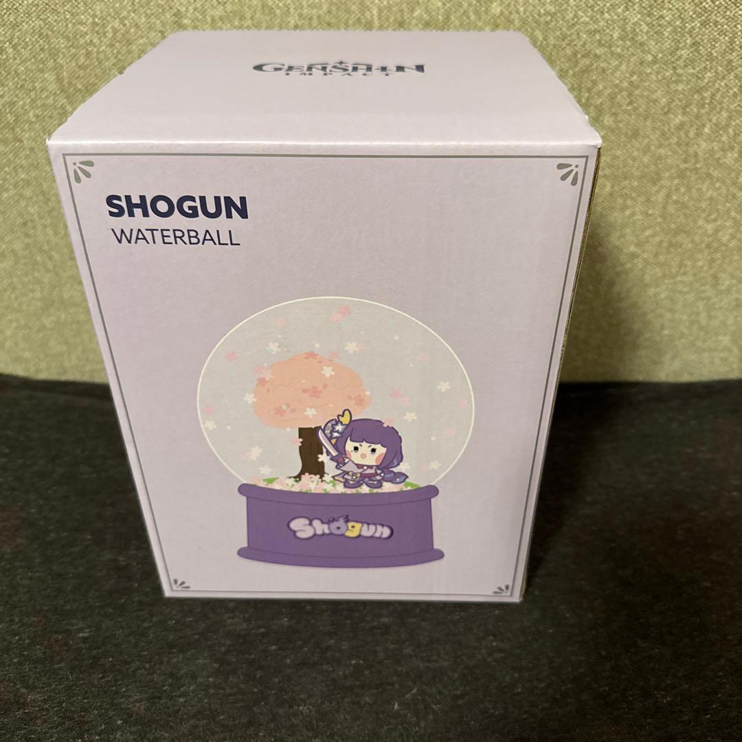 【中古】雷電将軍 ウォータードーム 原神minini POP-UP