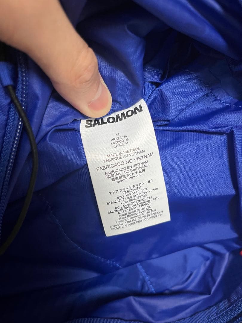 未使用 サロモン SALOMON ACTIVE SKIN 8 ランニングベスト