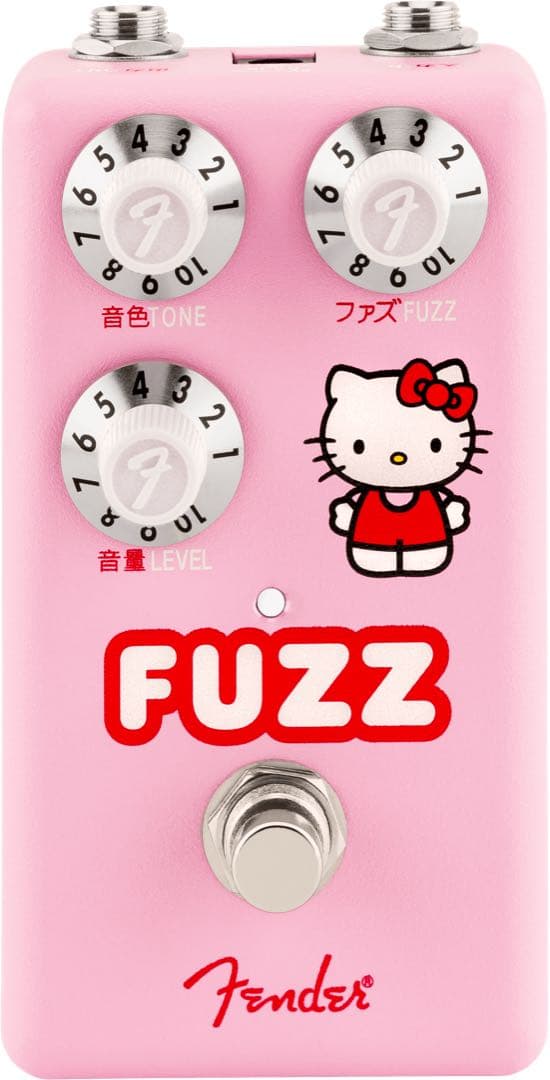 ギター FENDER Fender x Hello Kitty Pink Fuzz