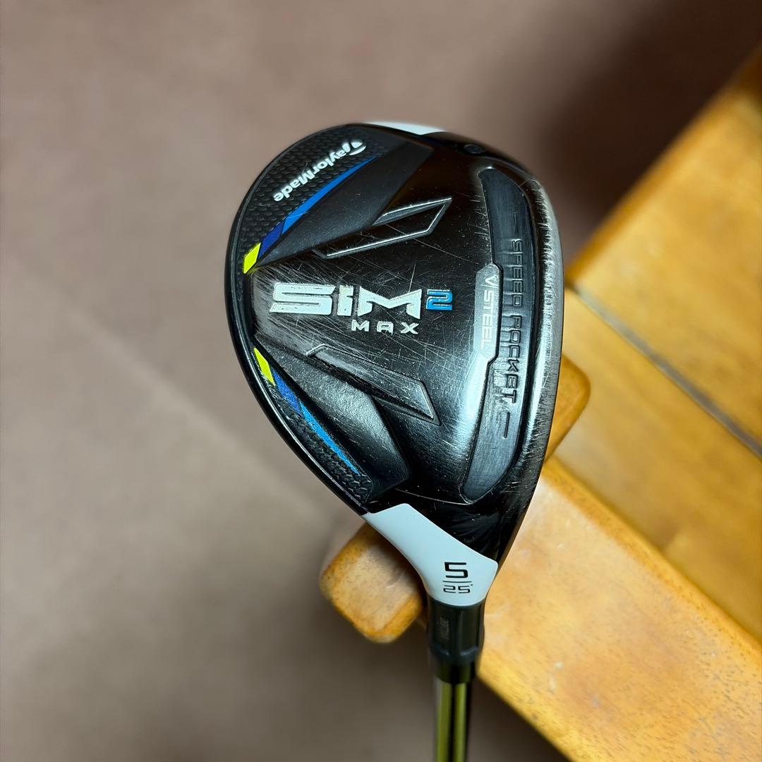 TaylorMade SIM2 MAX 5番 ユーティリティ 25度