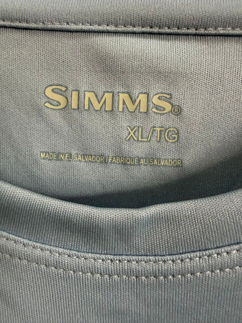 simms Tシャツ ラッシュガード XL ブルー