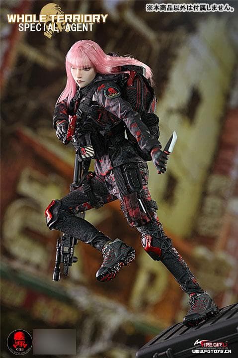 1/6女性エージェントコスチューム & アクセサリーセット B（FG-090B）