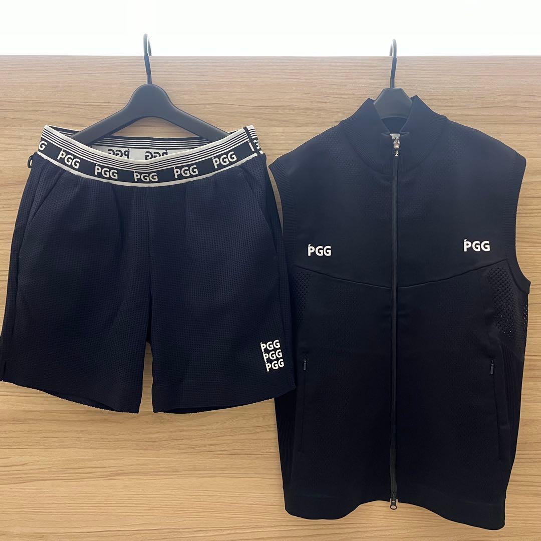 新品★59,400円 PGG パーリーゲイツ ベスト＆パンツ 上下２枚セット 4