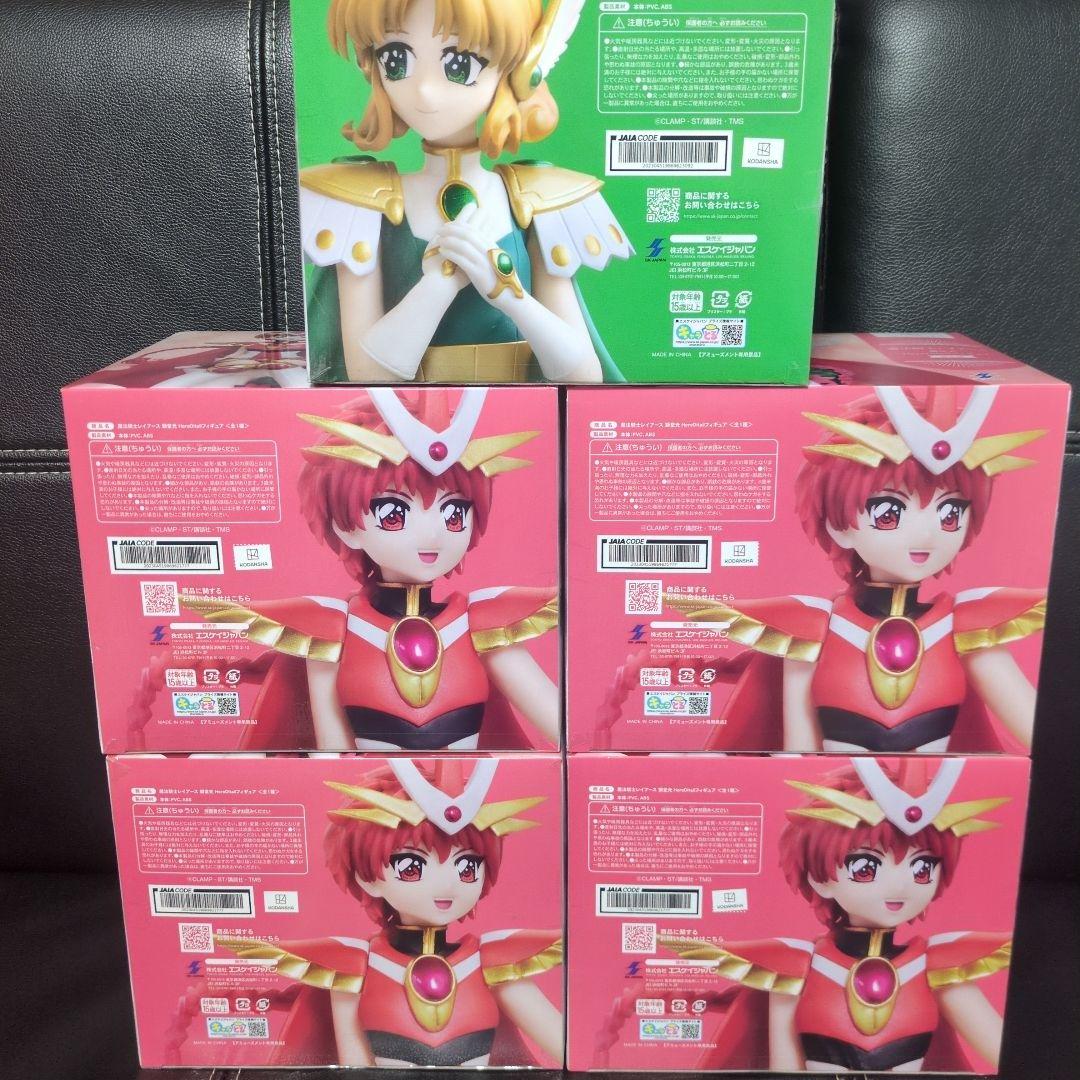 最新フィギュア 魔法騎士レイアース フィギュア まとめ売り ５点セット