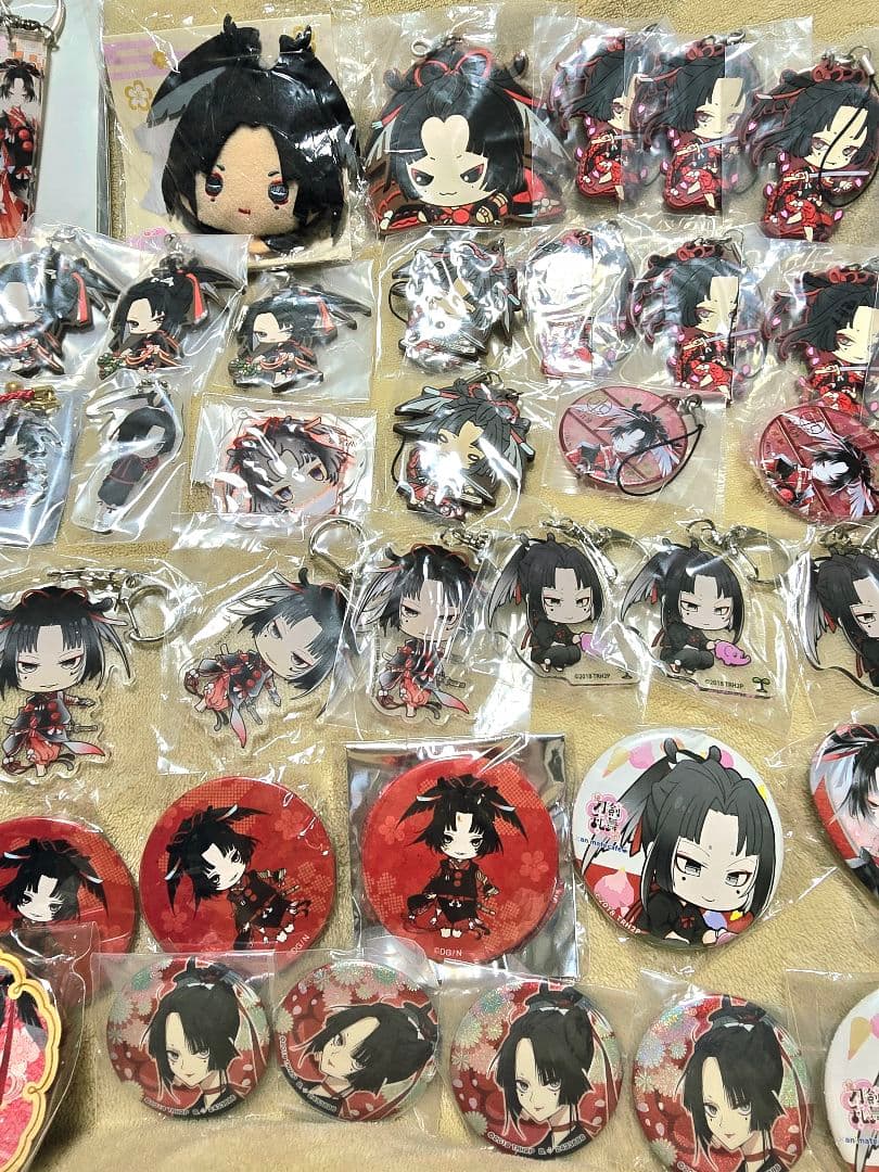 刀剣乱舞 小烏丸 アクリルキーホルダー ストラップ ラバスト