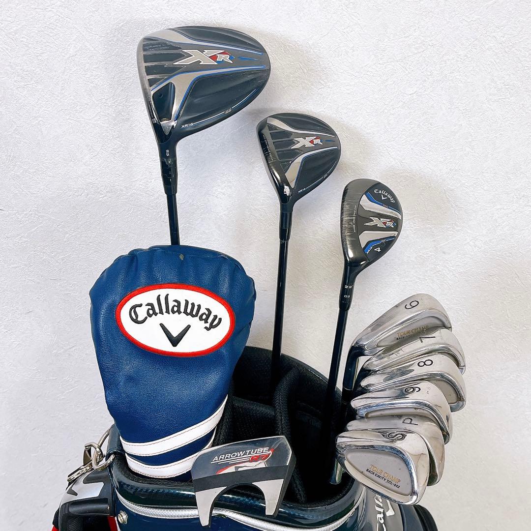 【左利き用】Callaway XR / キャロウェイ　メンズレフティクラブセット