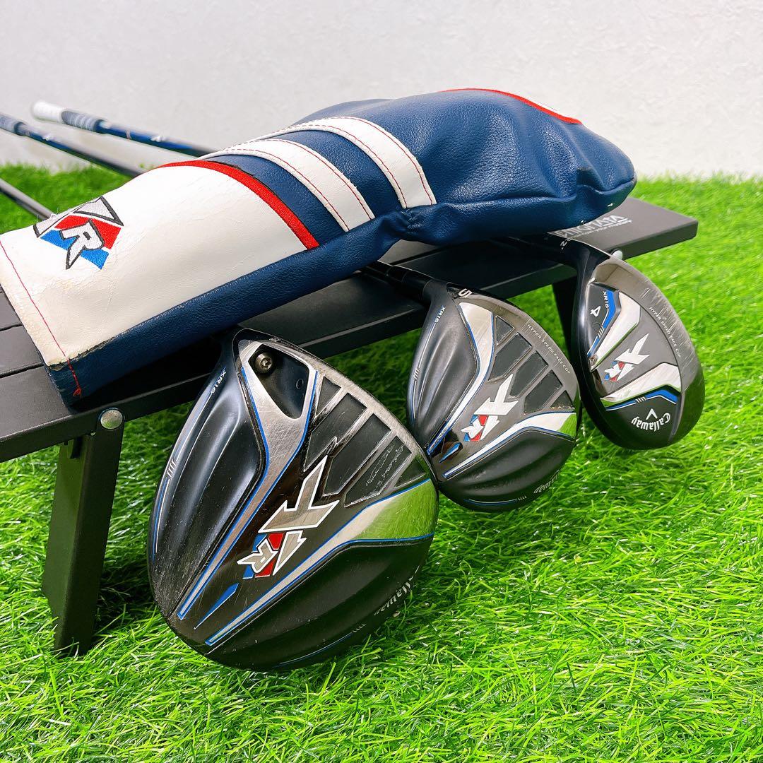 【左利き用】Callaway XR / キャロウェイ　メンズレフティクラブセット
