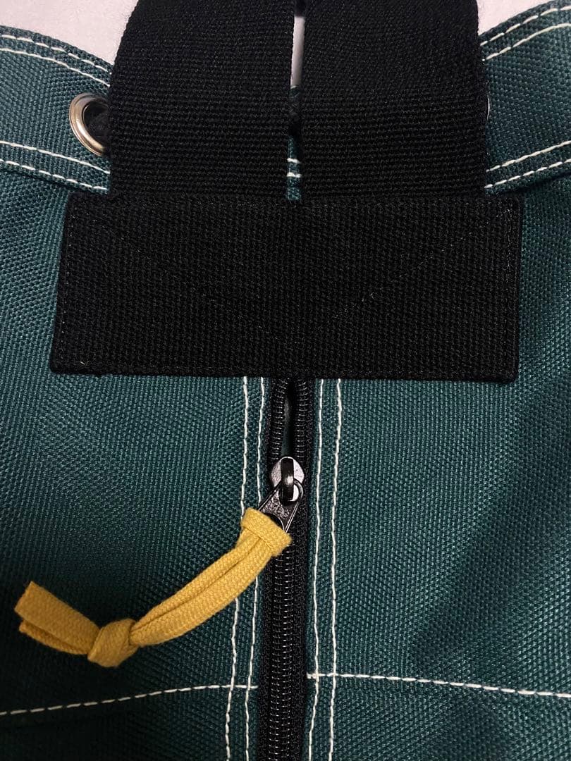 YONEX ヨネックス　ボンサック　ナップザック　リュック　刺繍　グリーン