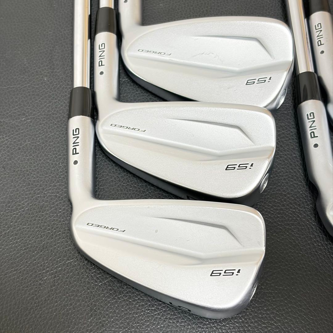 【名器】PING i59 アイアン 5本 6-W 中空 DG X100 希少