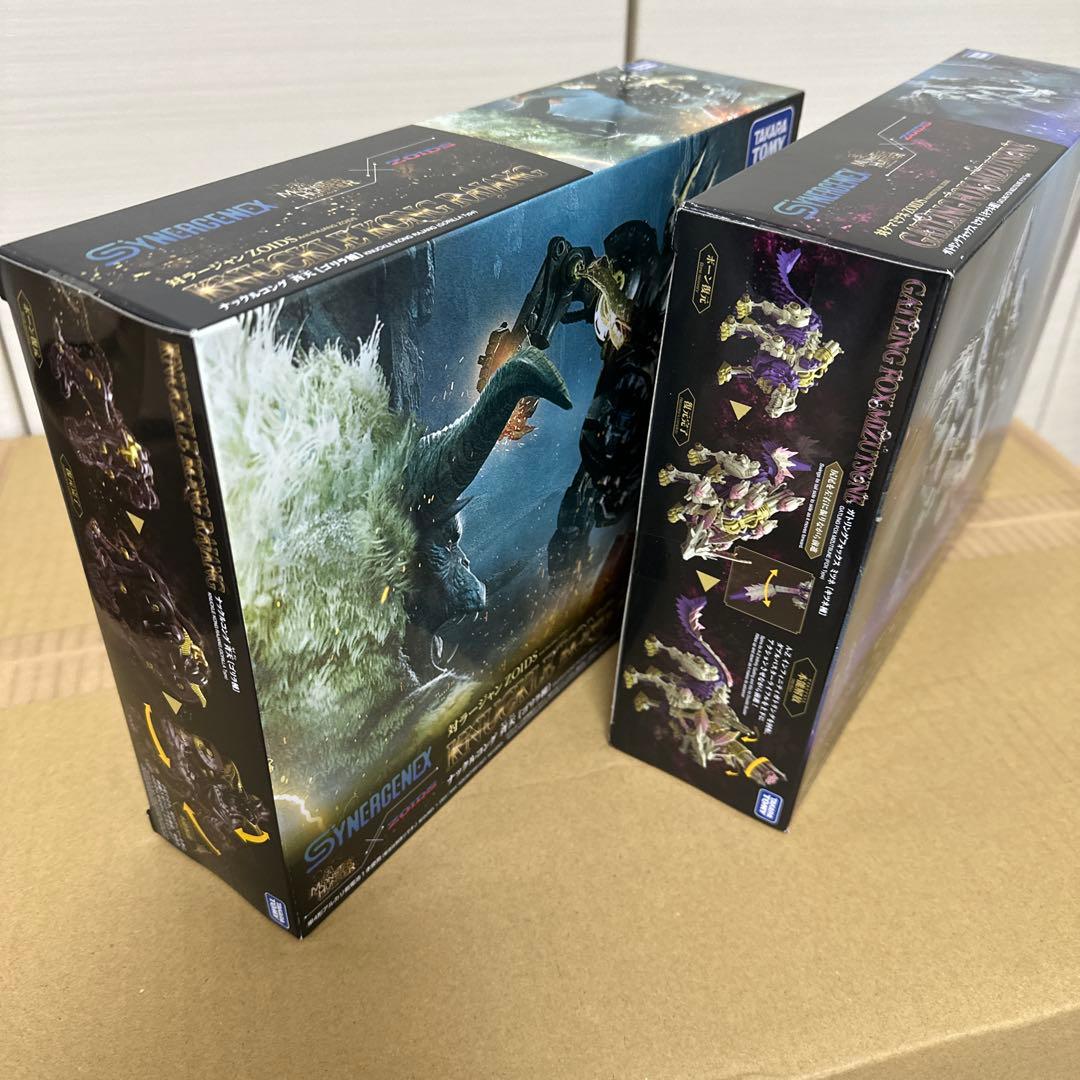 ゾイド　モンスターハンター　ナックルコング 斉天　ガトリングフォックス ミツネ