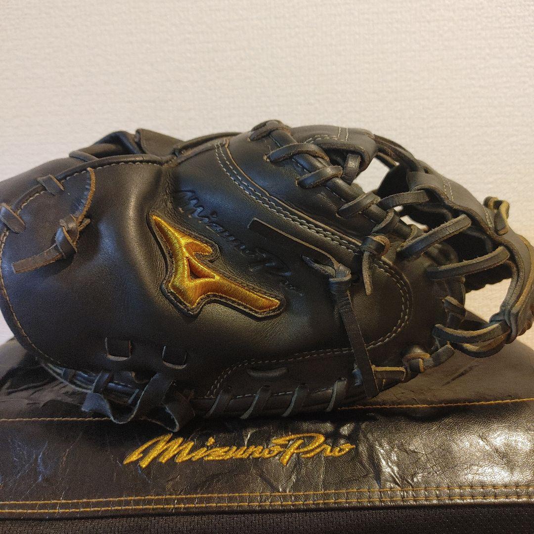 ミズノプロ　硬式　キャッチャーミット ブラック　高校野球対応