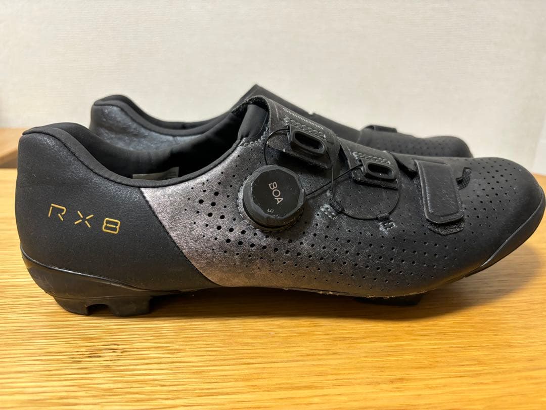 SHIMANO シマノRX8 ブラック SPDシューズ 44/27.8cm