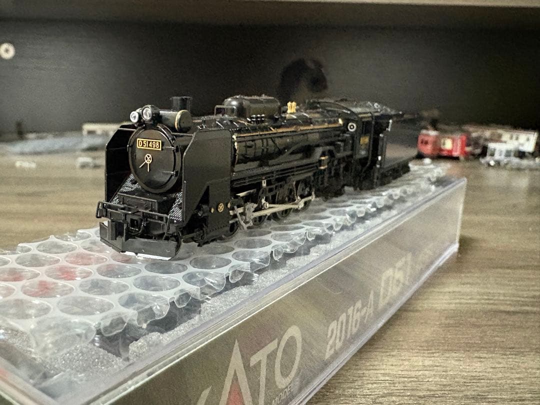 KATO D51 2016-A 498(副灯付) Nゲージ 鉄道模型