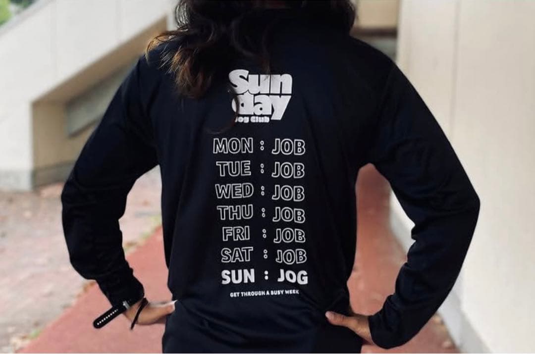 Sunday jog club サンデージョグクラブ 長袖Tシャツ L