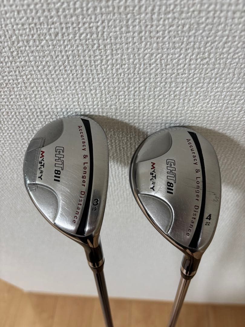 【名器】 ミステリーC-HT811 ユーティリティクラブ 3番 4番 セット