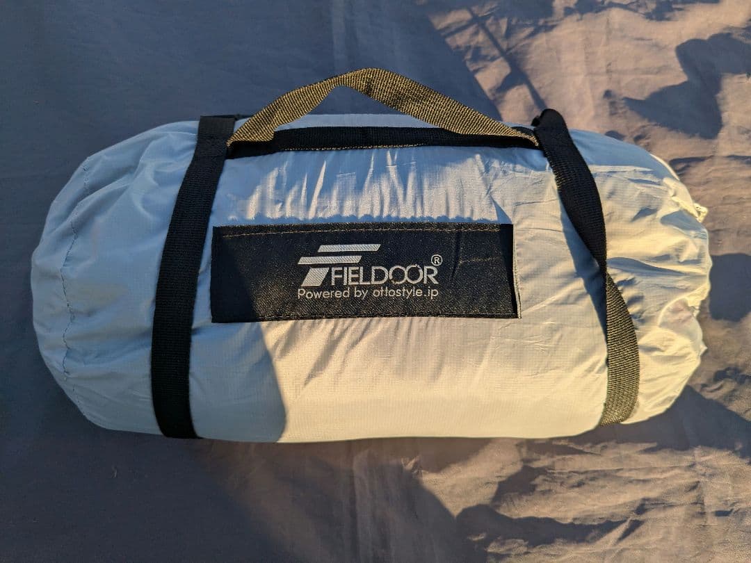【美品】FIELDOOR　フィールドキャンプドーム100ライト　グランドシート付