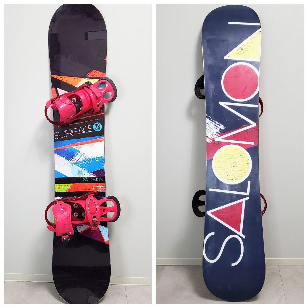 【即滑走OK】SALOMON×BURTON レディース スノボ2点 138cm