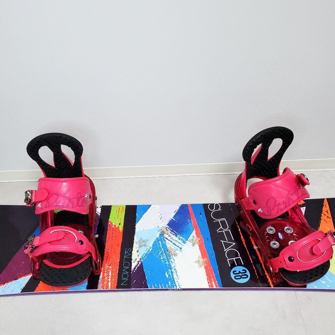 【即滑走OK】SALOMON×BURTON レディース スノボ2点 138cm