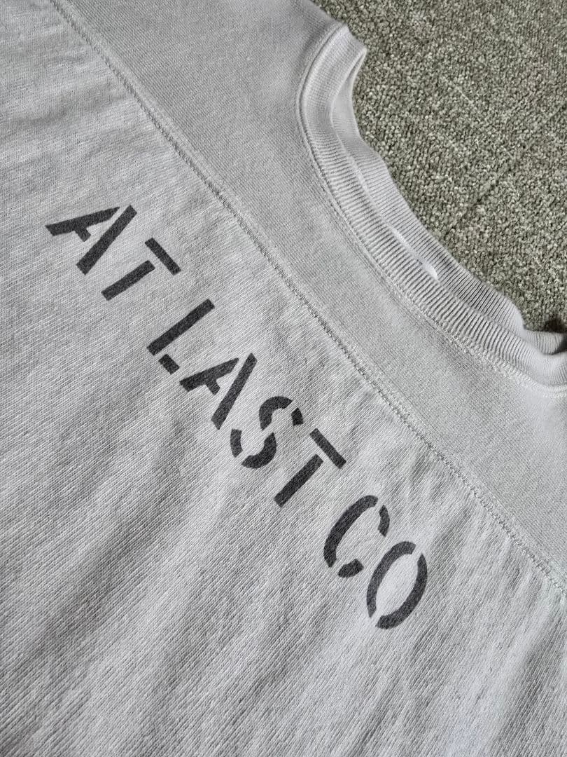 アットラスト フットボール t-シャツ46 TIMEWORNブッチャープロダクツ