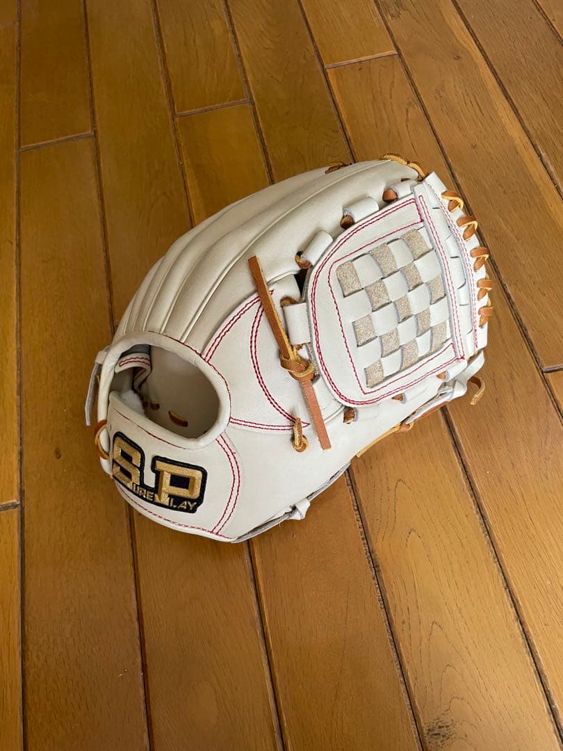 SUREPLAY 硬式グローブ 内野手　キャメル　【型付け済み】