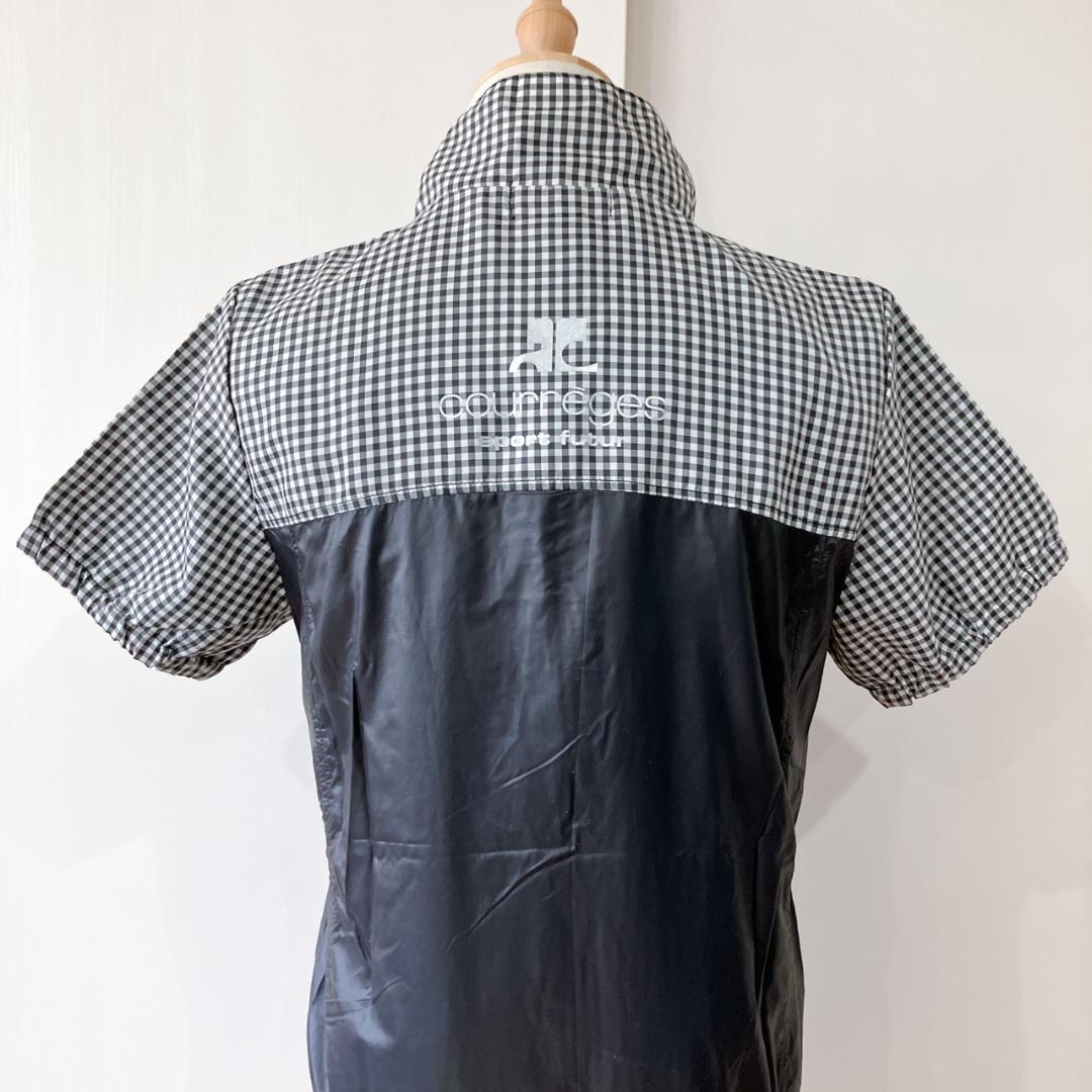 【極美品】　クレージュスポーツフューチャー　チェック柄ジップアップジャケット