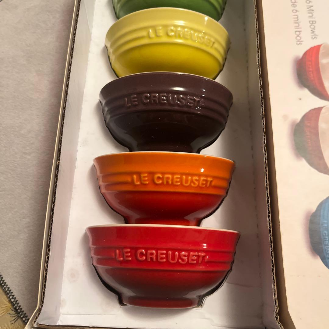 最終値下げ！ル・クルーゼ(Le Creuset) 茶碗 ライスボール 6個セット