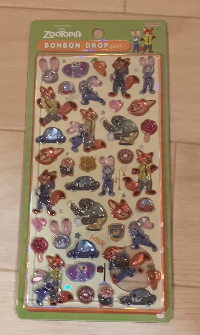 【正規品】ボンボンドロップシールディズニー5種セット