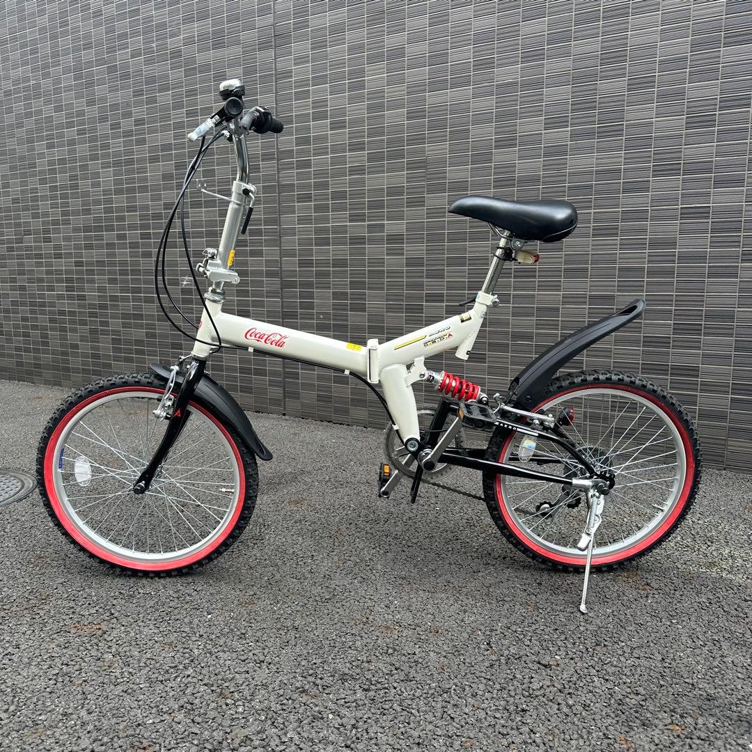 miyamasaコカコーラ 折りたたみ自転車 AERO 20インチ