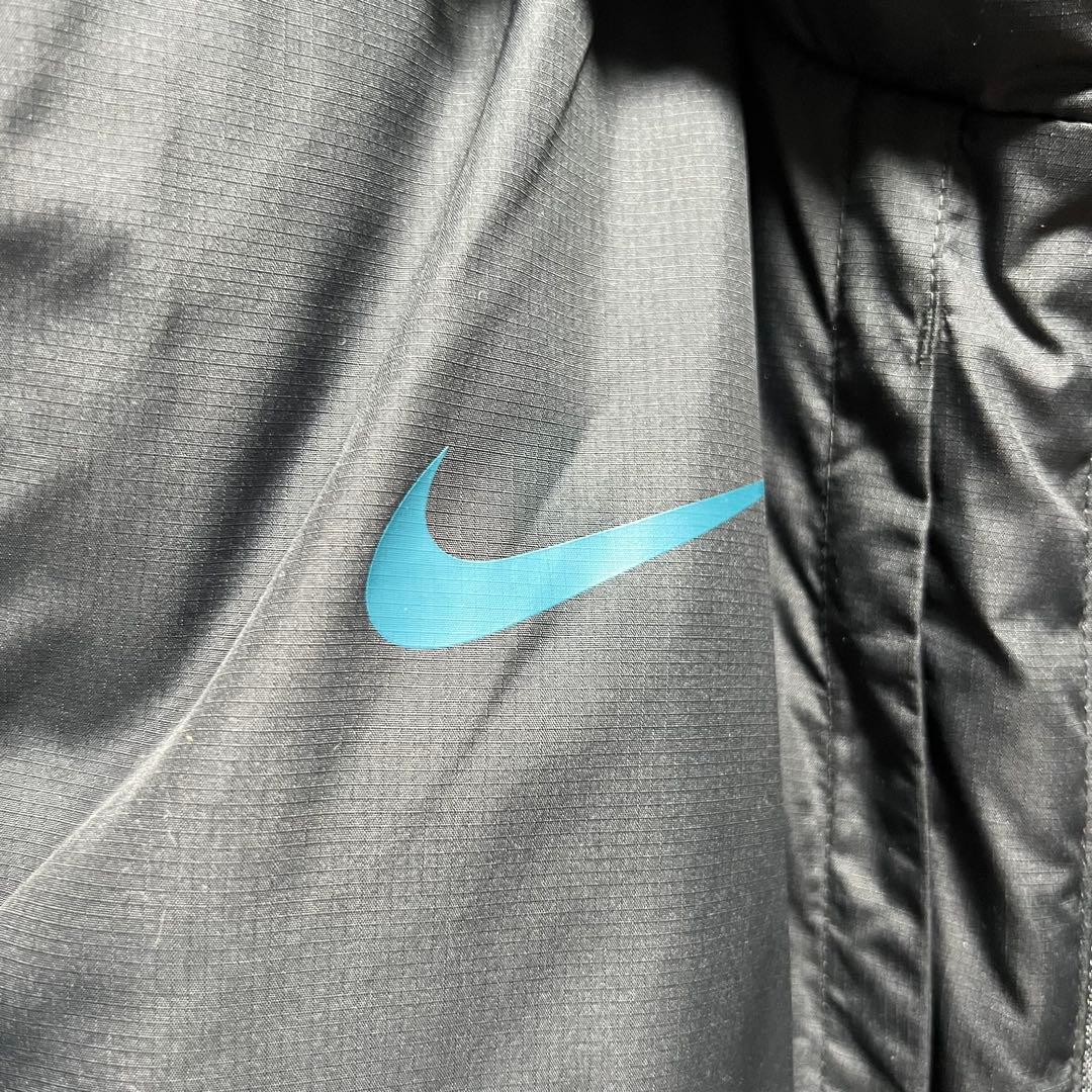 処分SALE‼️ Nike フード付きベンチコート ブラック　黒