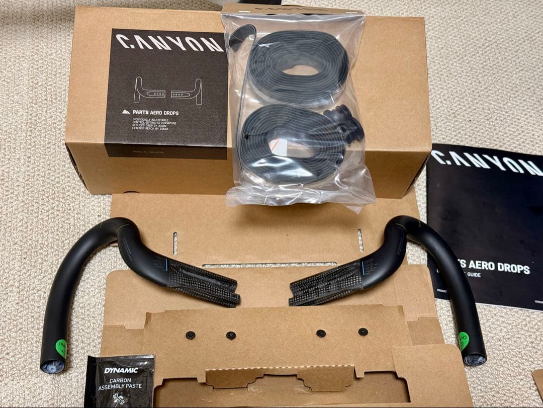 CANYON AERO DROPS ハンドル
