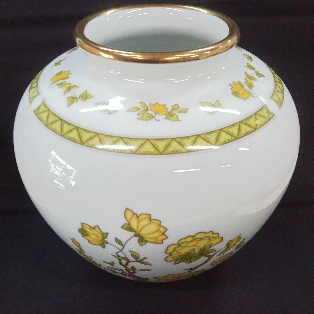 早い者勝ち！昭和レトロ/ノリタケ花瓶/フラワーベース陶器花器 517