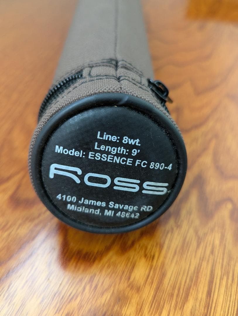 【中古】フライロッド Ross Essence FC 8 wt 9'0\"