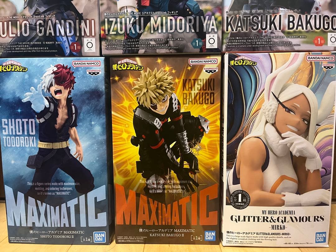僕のヒーローアカデミア フィギュア8体セット⭐︎
