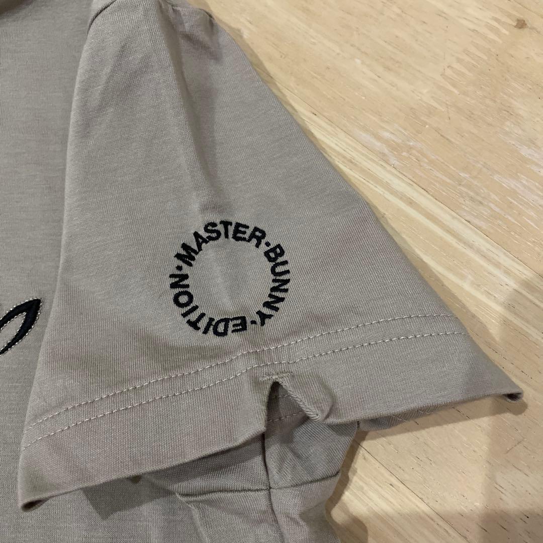 パーリーゲイツ☆新品 ベア天シルケットグレース加工 半袖ハイネックカットソー