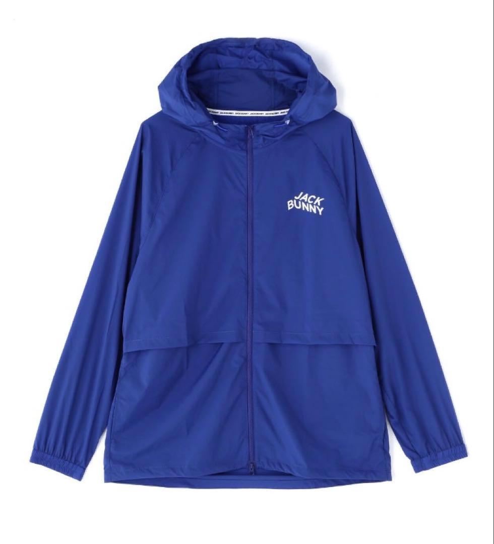 新品 パーリーゲイツ ジャックバニー ナイロンタフタ ブルゾン(6)LL/青