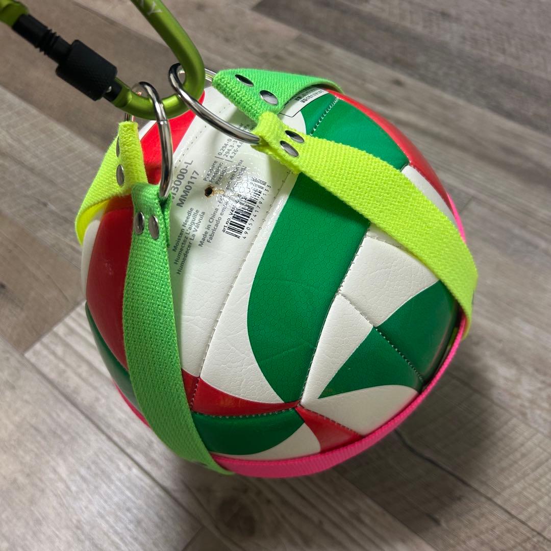 カスタードプリン様　バレーボール入れ　ボールホルダー　ケース　収納