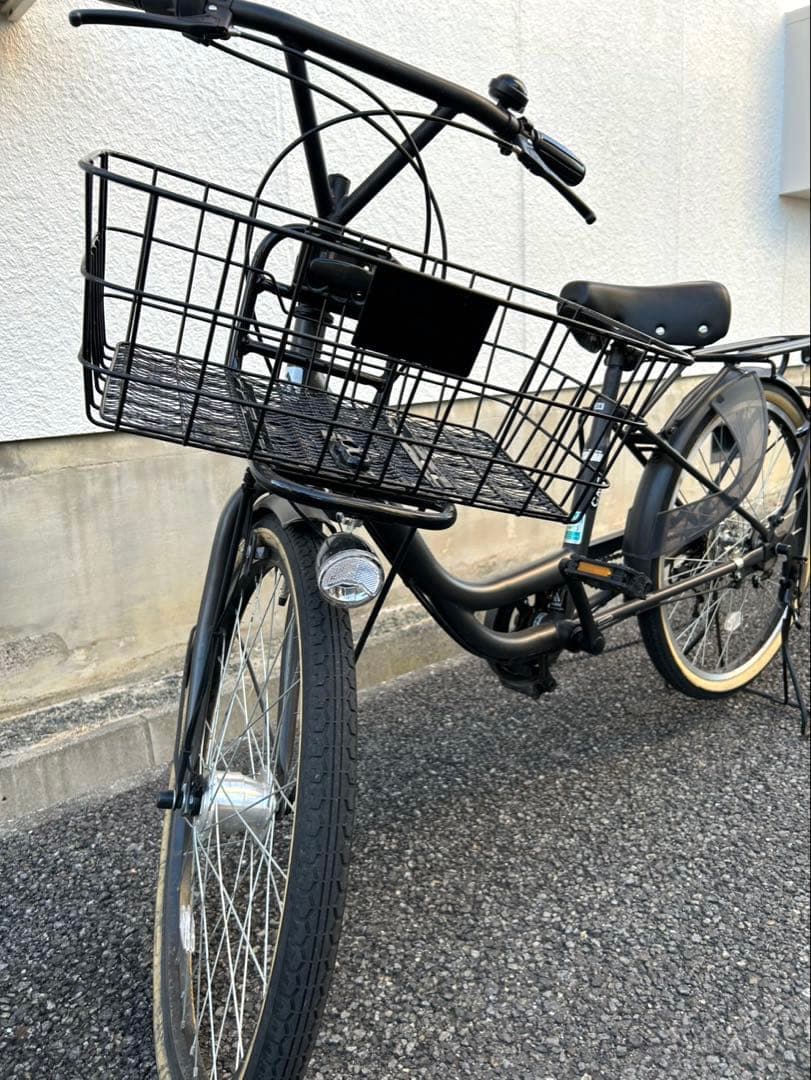 【美品❗️】Asahi自転車 カーグ バケット オートライト シティサイクル