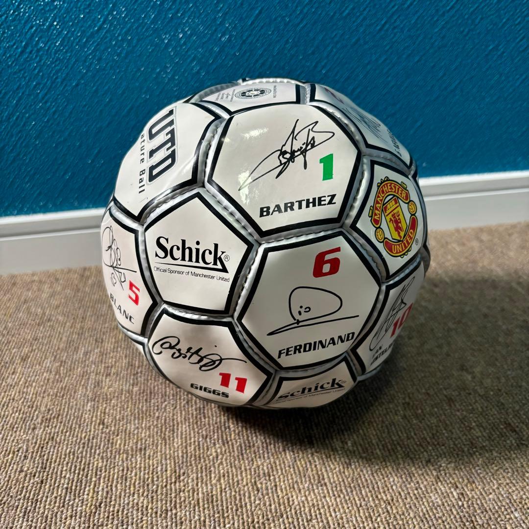 2002-2003 マンチェスターユナイテッド サインボール サッカー ベッカム