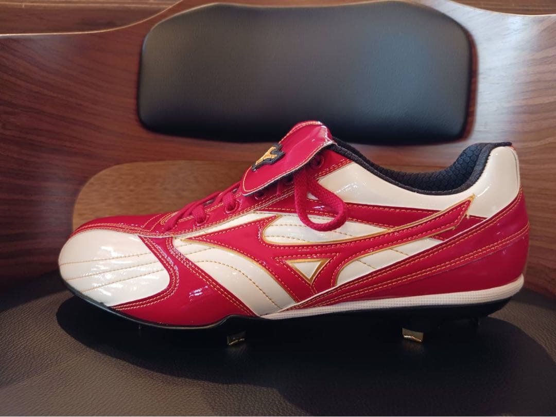 Mizuno スパイクシューズ レッド/ホワイト