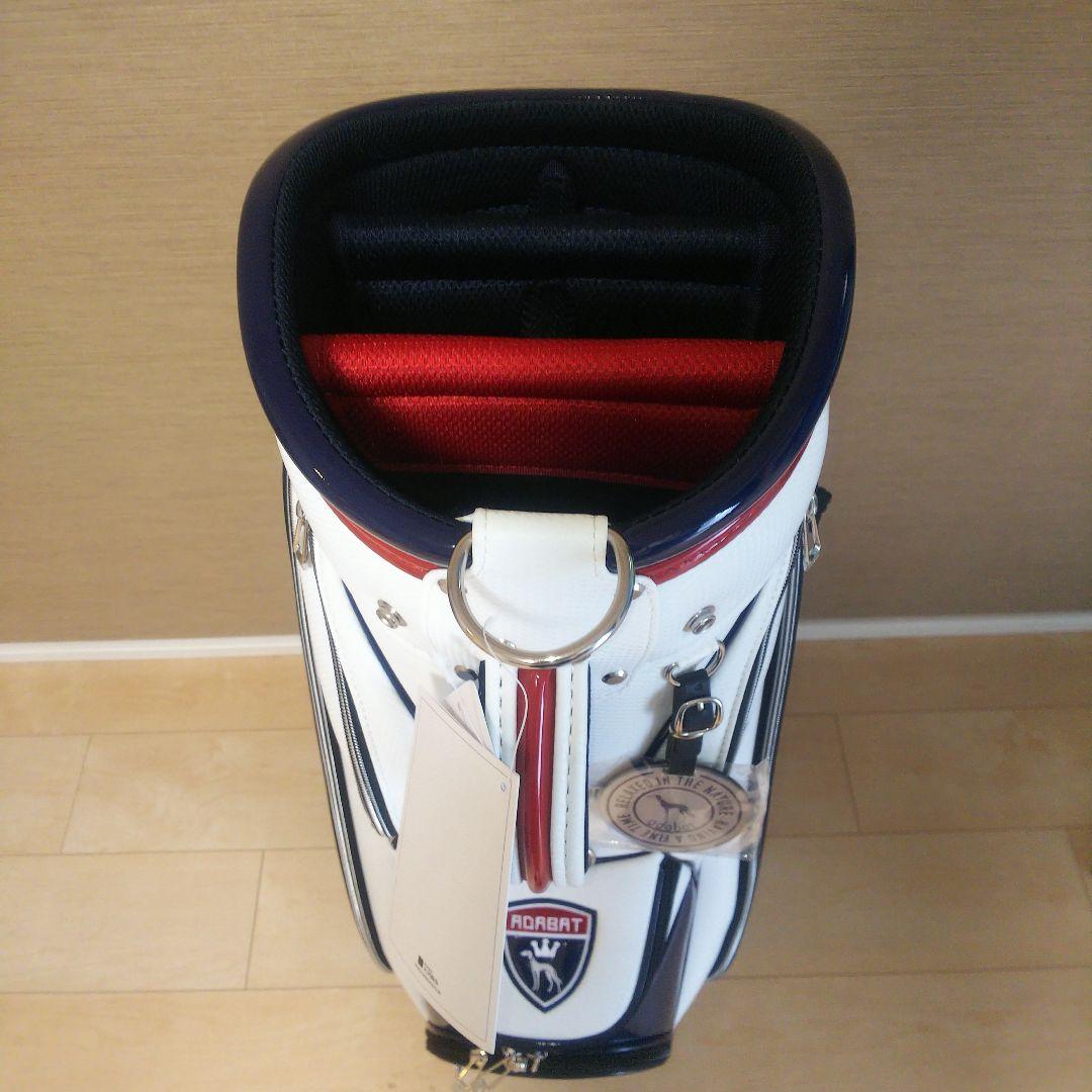 【新品】adabatアダバット キャディバッグ トリコロール 47インチ9.0型