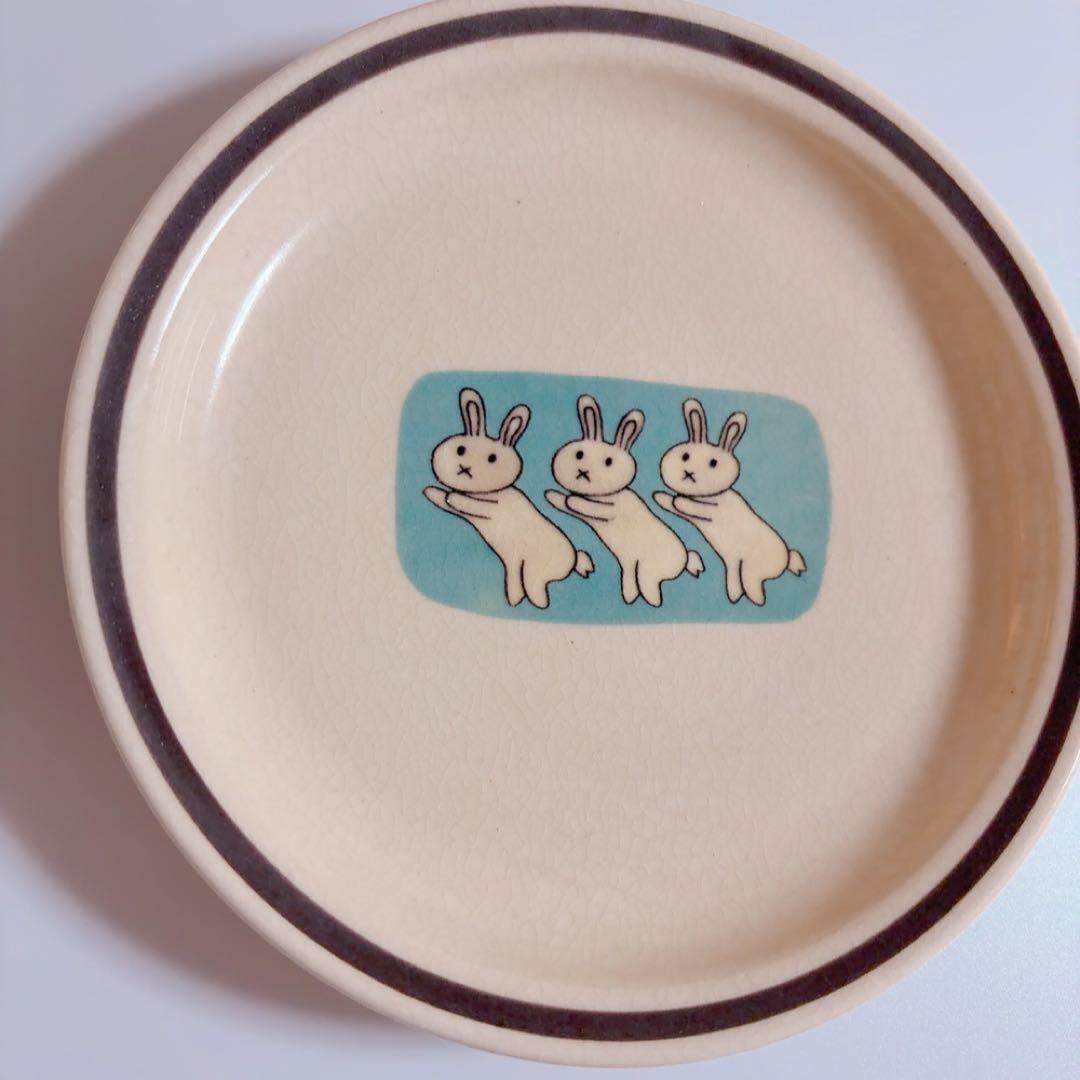DAISAK 中皿　うさぎ　約17cm
