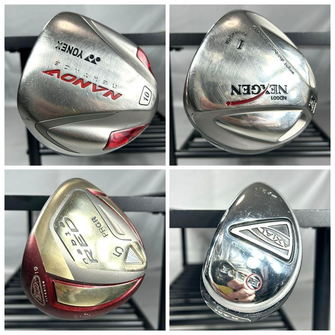 本格派 メンズゴルフクラブ 13本 フルセット ゴルフセット YONEX