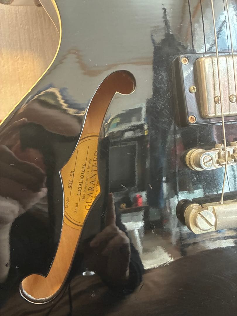 Epiphone エピフォン Dotブラック