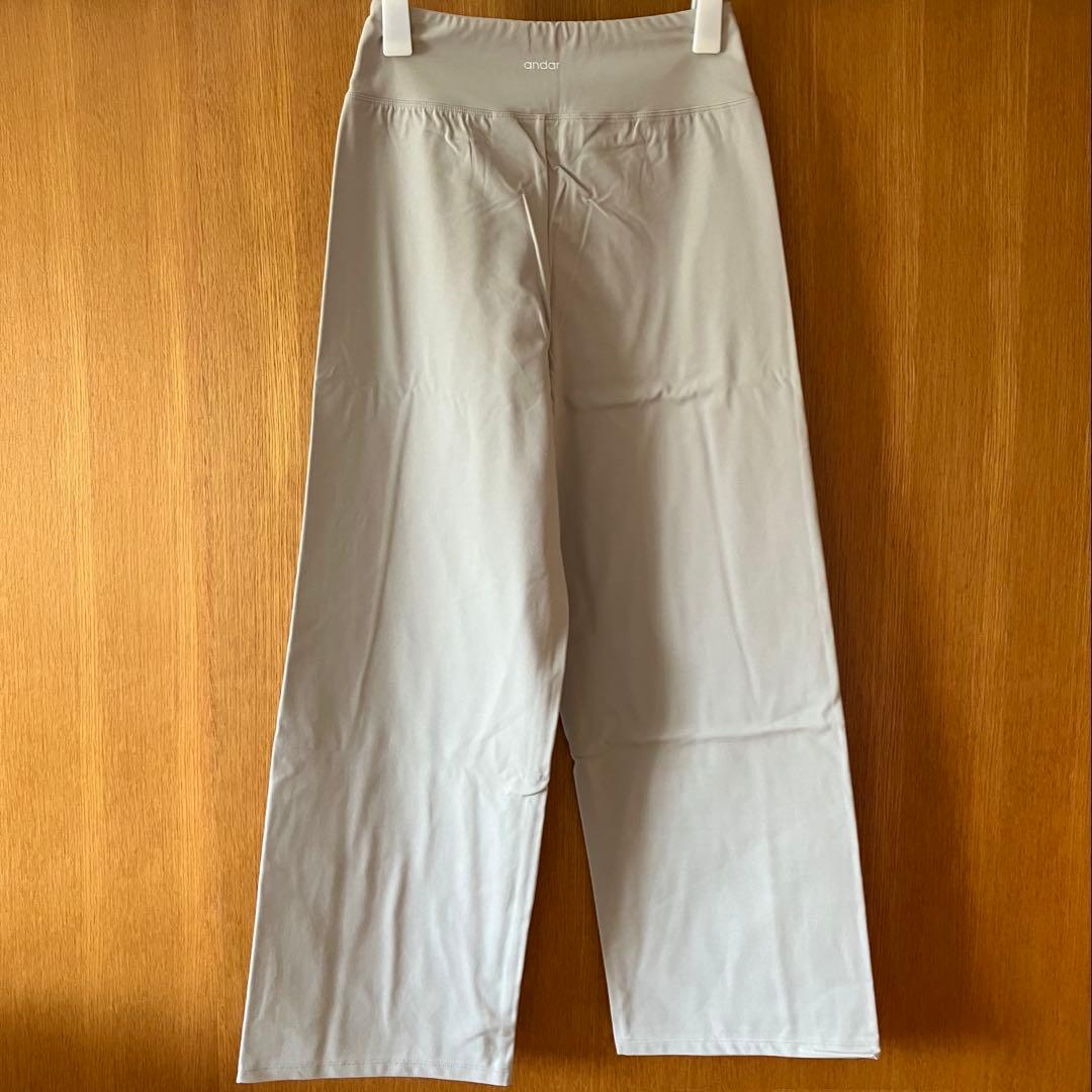 チャコ★andar Airywin セミ裏起毛ワイドレギンス ショートＭ