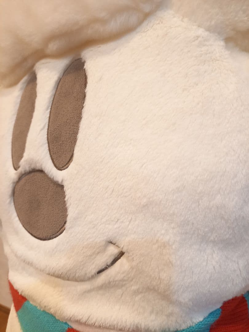 ディズニー　ミッキー　スノーマンぬいぐるみ　スノースノー　特大　おまけ付き♡
