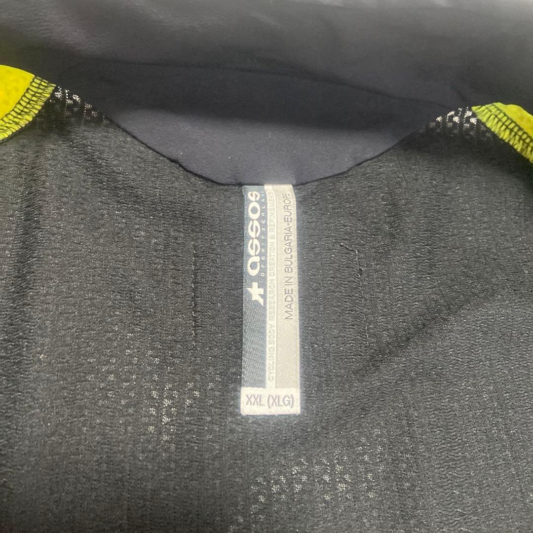 assos アソス ジレ 黒 XXLサイズ サイクルジャージ ノースリーブ
