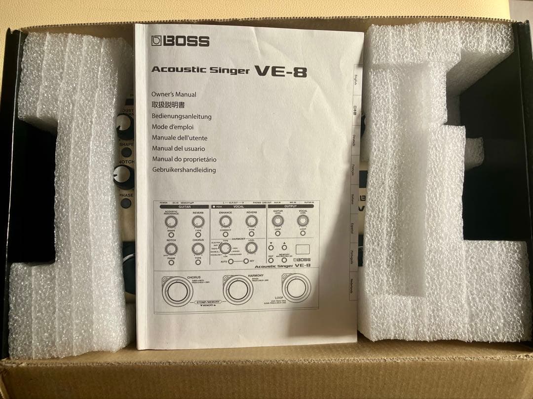 ギター Boss Acoustic Singer VE-8