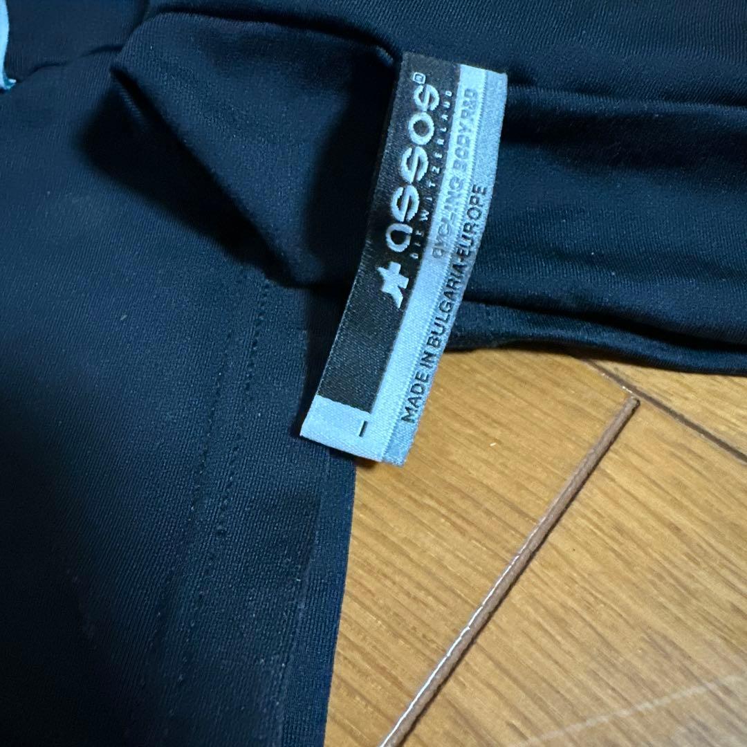 ASSOS サイクリング ニーウォーマー　ブラック Iサイズ